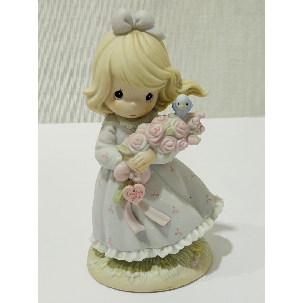 Precious Moments You Are My Happiness Figurine 1991 Enesco 526185 Clef Mark
